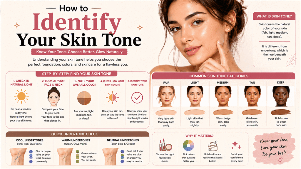 How to Identify Your Skin Tone