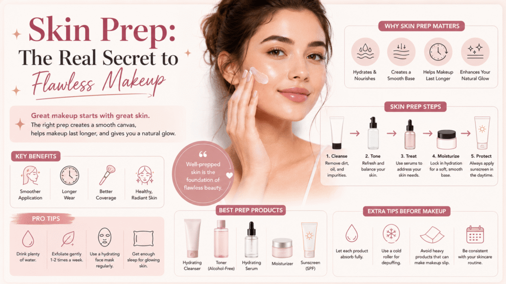 Skin Prep: The Real Secret to Flawless Makeup
