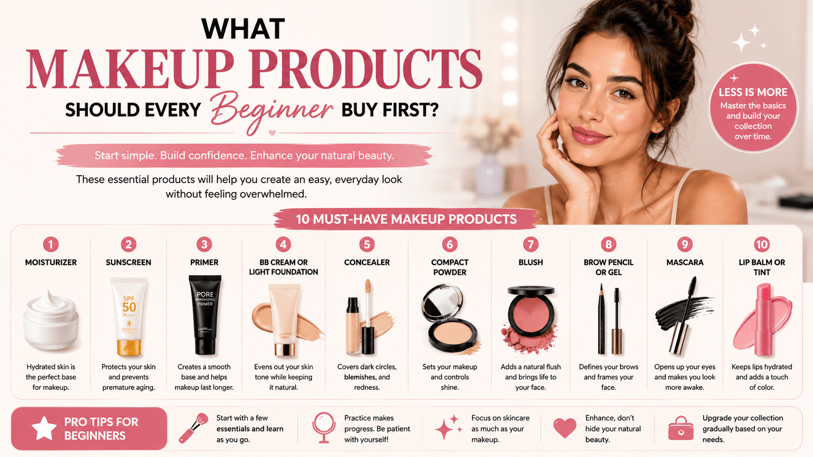 What Makeup Products Should Every Beginner Buy First?