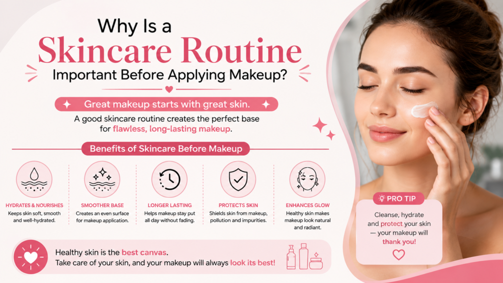 Why Is a Skincare Routine Important Before Applying Makeup?