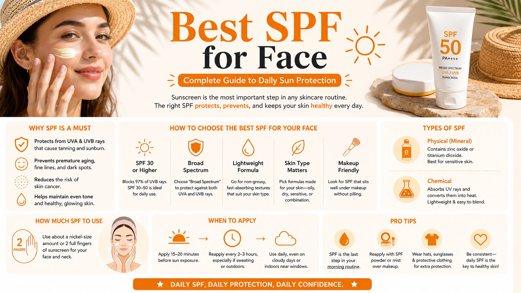 Best SPF for Face: Complete Guide to Daily Sun Protection