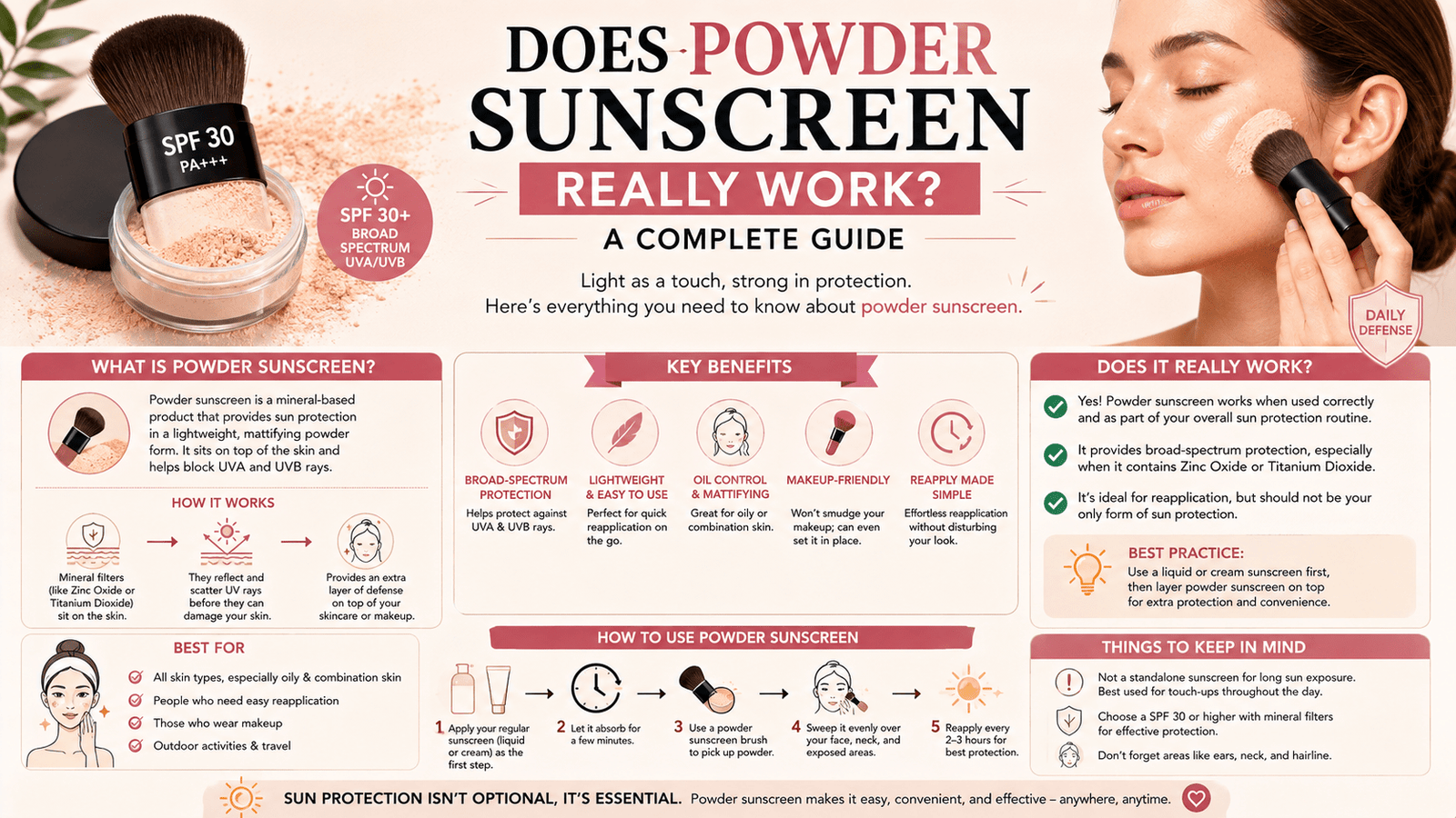 Does Powder Sunscreen Really Work? A Complete Guide