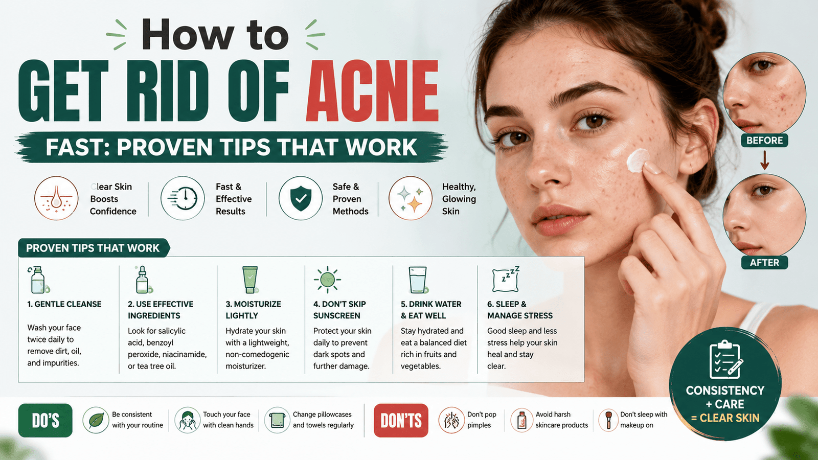 How to Get Rid of Acne Fast: Proven Tips That Work
