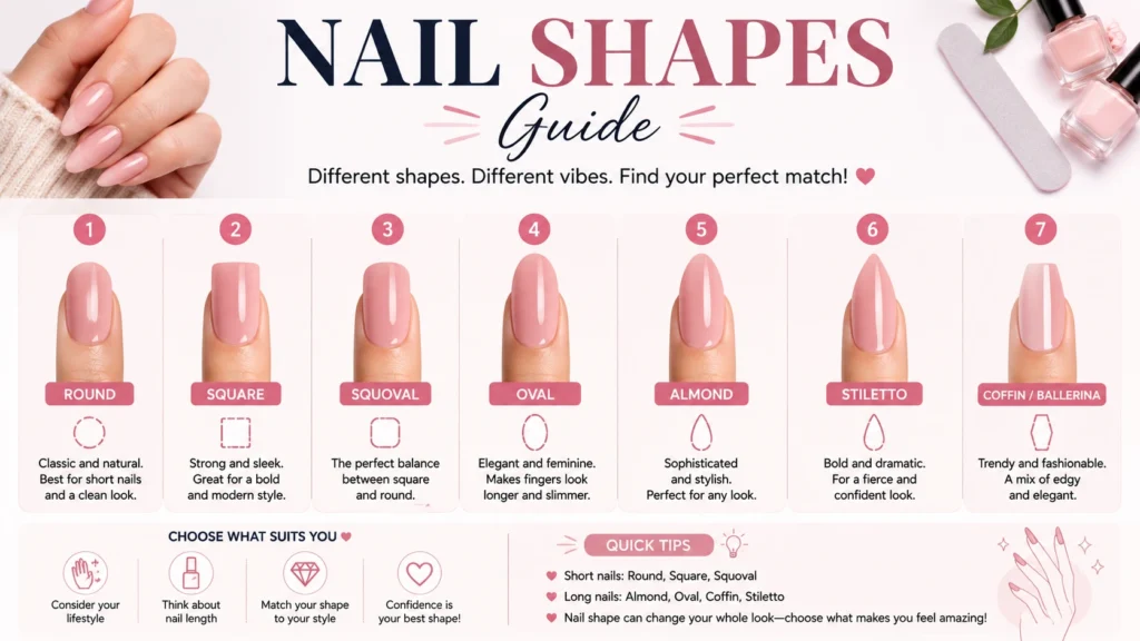 Nail Shapes Guide
