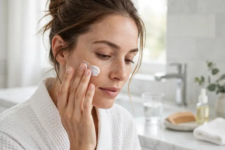 How to apply sunscreen on face without white cast